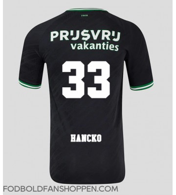 Feyenoord David Hancko #33 Udebanetrøje 2024-25 Kortærmet